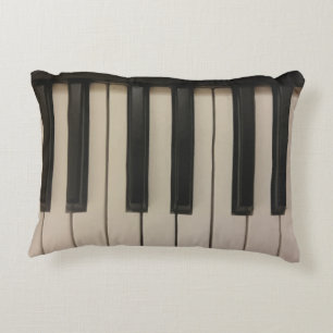 Coussins Décoratifs Conception mignonne de clés de piano
