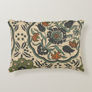 Coussins Décoratifs Conception persane florale décorative de tuile