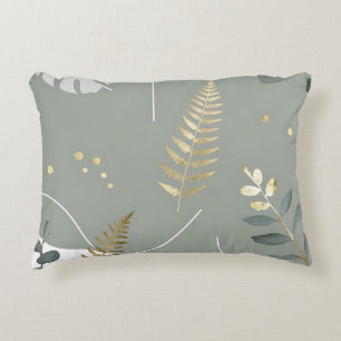 Coussins Décoratifs Conception végétale minimaliste - Moderne Nature-I