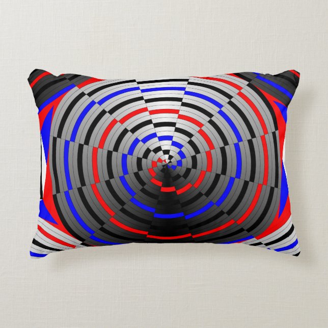 Coussins Décoratifs Cône en spirale par Kenneth Yoncich (Devant)