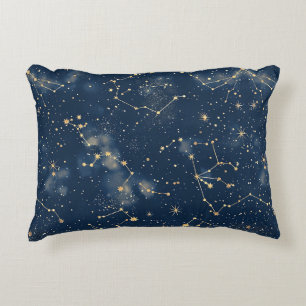 Coussins Décoratifs Constellation céleste - Nuit étoilée