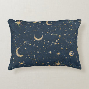 Coussins Décoratifs Constellation céleste - Nuit étoilée (1)
