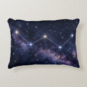 Coussins Décoratifs Constellation d'étoiles de la galaxie violette