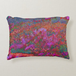 Coussins Décoratifs Cool Orange Panoramique Jardin Fleurs Vue