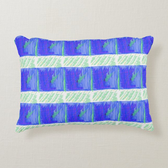 Coussins Décoratifs Coolest Abstract Accent Pillow (Devant)