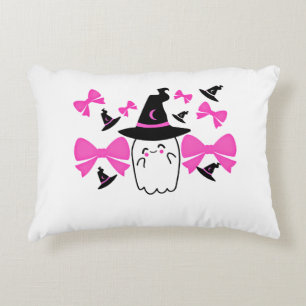Coussins Décoratifs Coquette rose Fantôme avec les vaches Halloween