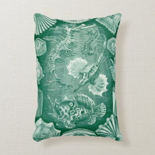 Coussins Décoratifs Coquilles et poissons Teleostei vintage par Ernst 
