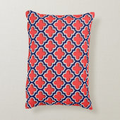 Coussins Décoratifs Corail Red Navy 5c Marocain #5DS (Dos(Vertical))