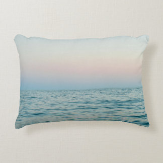 COUSSINS DÉCORATIFS CORPS D'EAU À L'HEURE BLEUE