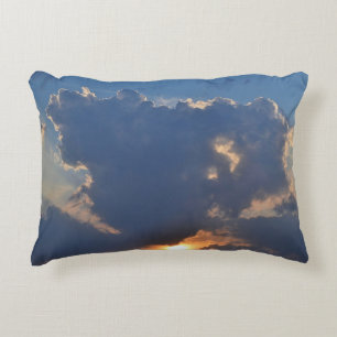 Coussins Décoratifs Coucher de soleil avec formation Teacup Cloud par