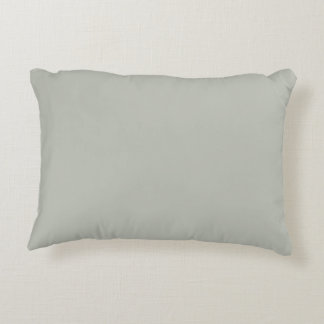 Coussins Décoratifs Couleur solide verte fumée Sage - Mist gris 419B