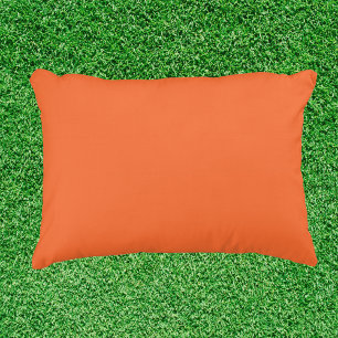 Coussins Décoratifs Couleur vive orange brûlée