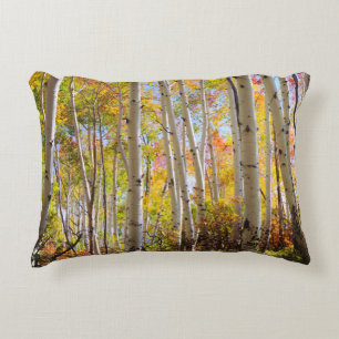 Coussins Décoratifs Couleurs d'automne des arbres d'Aspen 5