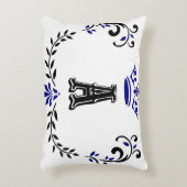 Coussins Décoratifs Couronne Wreath A Monogramme (Devant(Vertical))