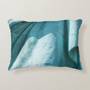 Coussins Décoratifs couverture en tissu turquoise