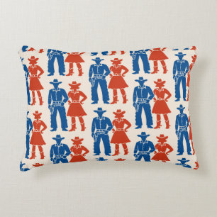 Coussins Décoratifs Cowboy & Cowgirl Americana