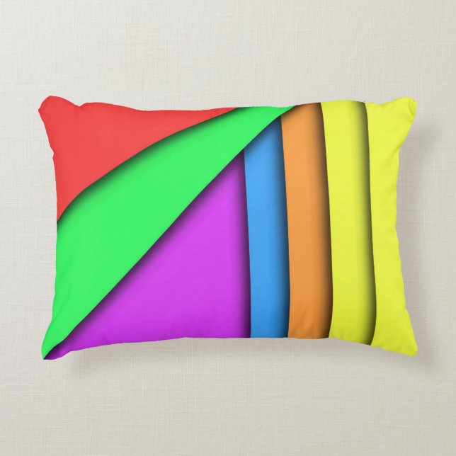 Coussins Décoratifs Crayon Rainbow (Devant)