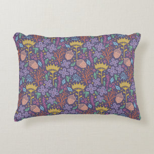 Coussins Décoratifs Création florale rétro avec des fleurs et des frui