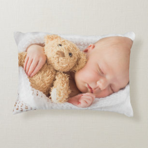 Coussins Décoratifs Créez Votre Propre Enfants Personnalisés Deux Phot