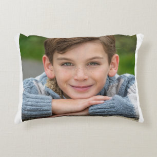 Coussins Décoratifs Créez Votre Propre Photo De Fils Personnalisée Dou