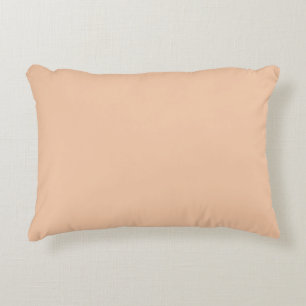 Coussins Décoratifs Crème d'Abricot Uni