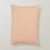 Coussins Décoratifs Crème d'Abricot Uni (Dos(Vertical))