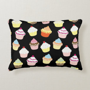 Coussins Décoratifs Cupcakes Delicious Decorated Birthday
