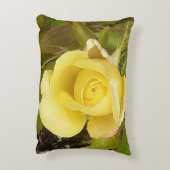 Coussins Décoratifs Cushion d'accentuation de Rosebud jaune (Dos(Vertical))