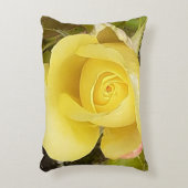 Coussins Décoratifs Cushion d'accentuation de Rosebud jaune (Devant(Vertical))