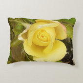 Coussins Décoratifs Cushion d'accentuation de Rosebud jaune (Dos)