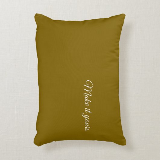 Coussins Décoratifs Custom Name Throw Pillow – Geometric Gradient Desi (Devant(Vertical))