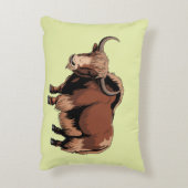 Coussins Décoratifs Cute & adorable brown Yak (Dos(Vertical))