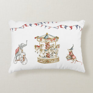 Coussins Décoratifs Cute Children Circus Carnival Animals Pattern