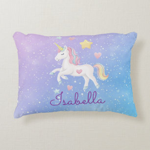 Coussins Décoratifs Cute de fille Personnalisé Magique Unicorn Cuisine