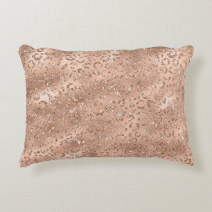 Coussins Décoratifs Cute Gold Cheetah Leopard Motif d'impression