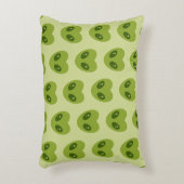 Coussins Décoratifs Cute Green Heart-Shaped Alien Head Pattern (Devant(Vertical))