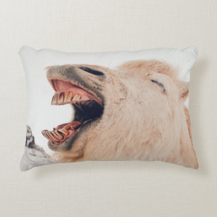 COUSSINS DÉCORATIFS CUTE LAMA ALPACA RIRE