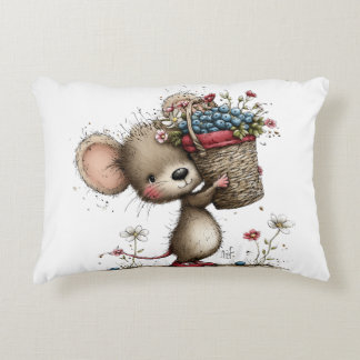 Coussins Décoratifs Cute Little Berry Mouse