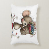 Coussins Décoratifs Cute Little Berry Mouse (Devant(Vertical))