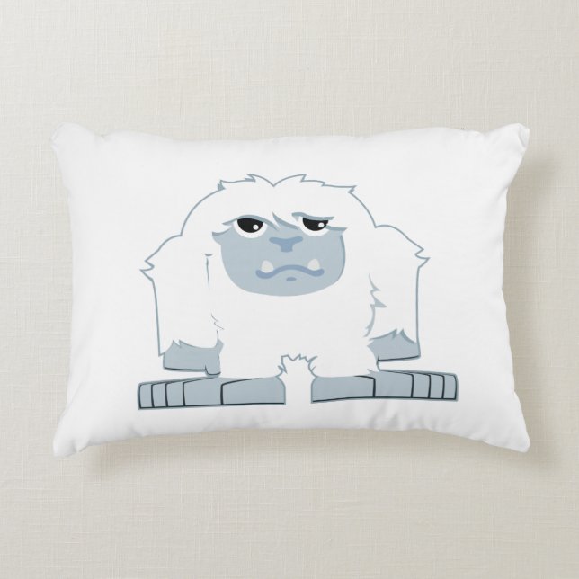 Coussins Décoratifs Cute Little Yeti (Devant)