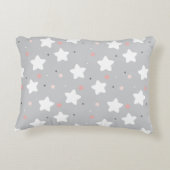 Coussins Décoratifs Cute Night Sky with Custom Monogram et nom (Dos)