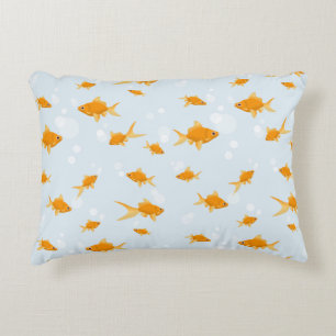 Coussins Décoratifs Cute poisson d'or nager dans l'eau