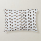 Coussins Décoratifs Cute Sleepy Owl Pattern Throw Pillow (Devant)