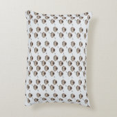 Coussins Décoratifs Cute Sleepy Owl Pattern Throw Pillow (Dos(Vertical))