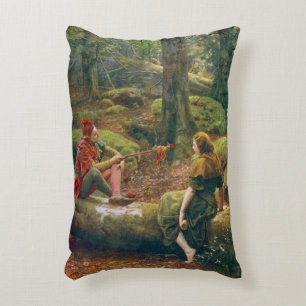 Coussins Décoratifs Dans la forêt d'Arden, vers 1892 par John Collier
