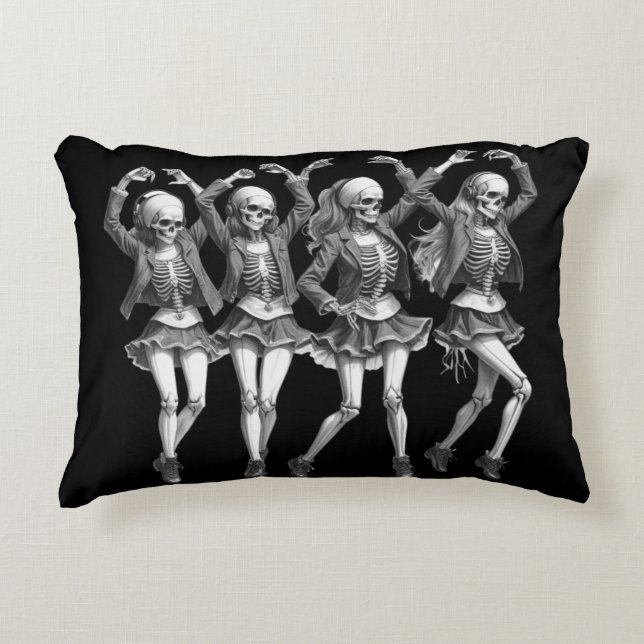 Coussins Décoratifs Danse des femmes mortes (Devant)