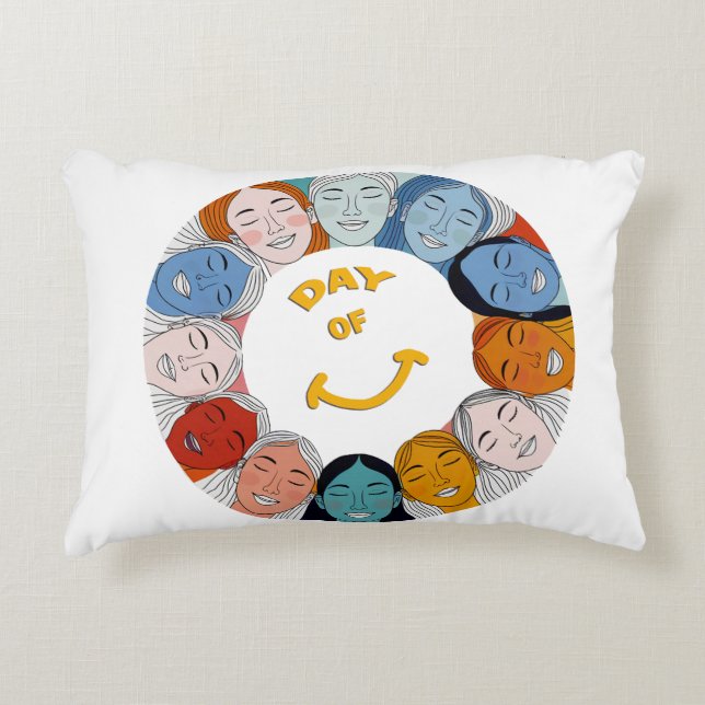 Coussins Décoratifs Day of Happiness  (Devant)