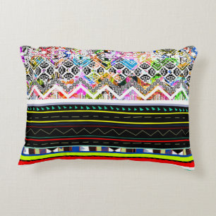 Coussins Décoratifs De mignons motifs tribaux aztèques colorés