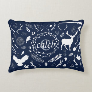 Coussins Décoratifs Décor de bébé en bois personnalisé