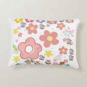 Coussins Décoratifs Design floral élégant (Dos)